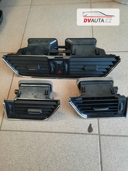 Sada výdechů ventilace